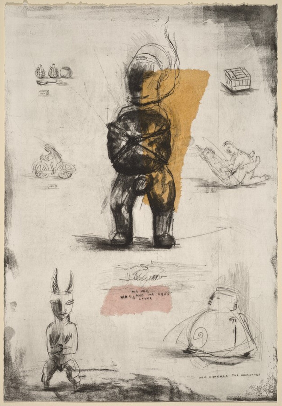 Ubu, Ma Ubu and Ma Ubu's Lover, from Ubu in Africa