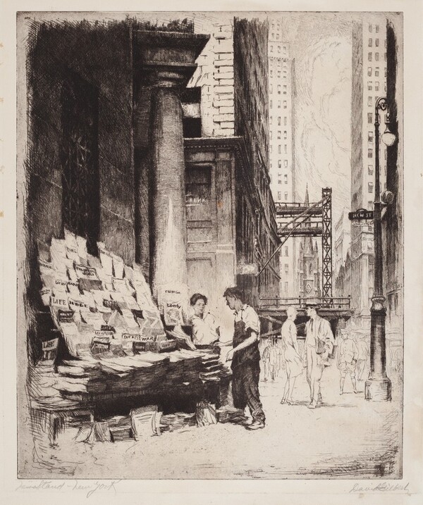 Newstand, New York