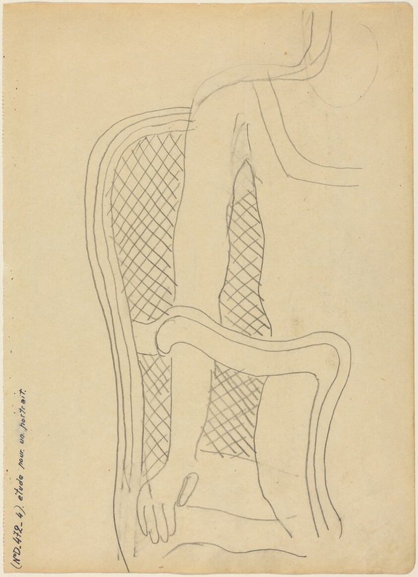 Study for the Portrait "Maud Dale"