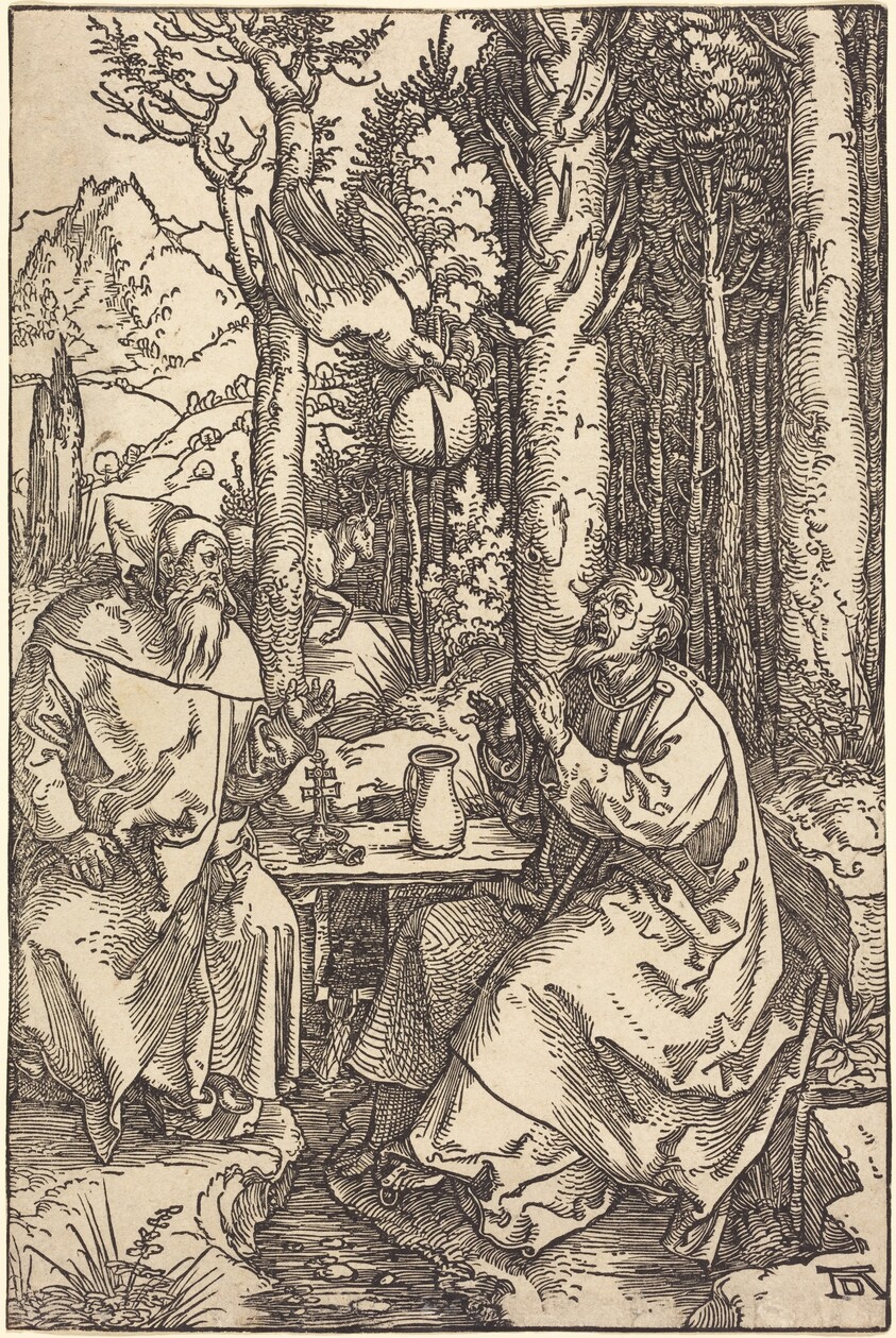 Saint Anthony and Saint Paul in the Wilderness