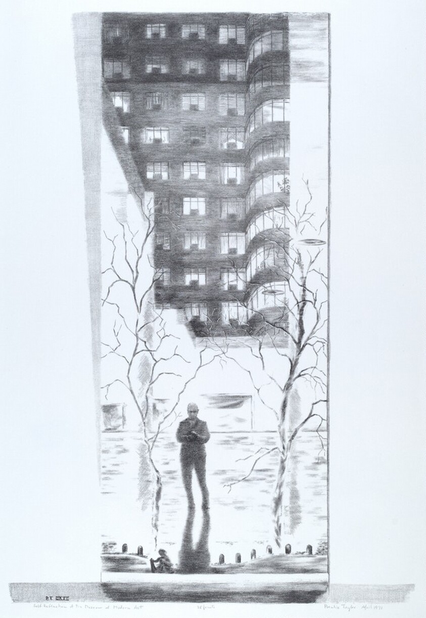 Self-Reflection at the Museum of Modern Art