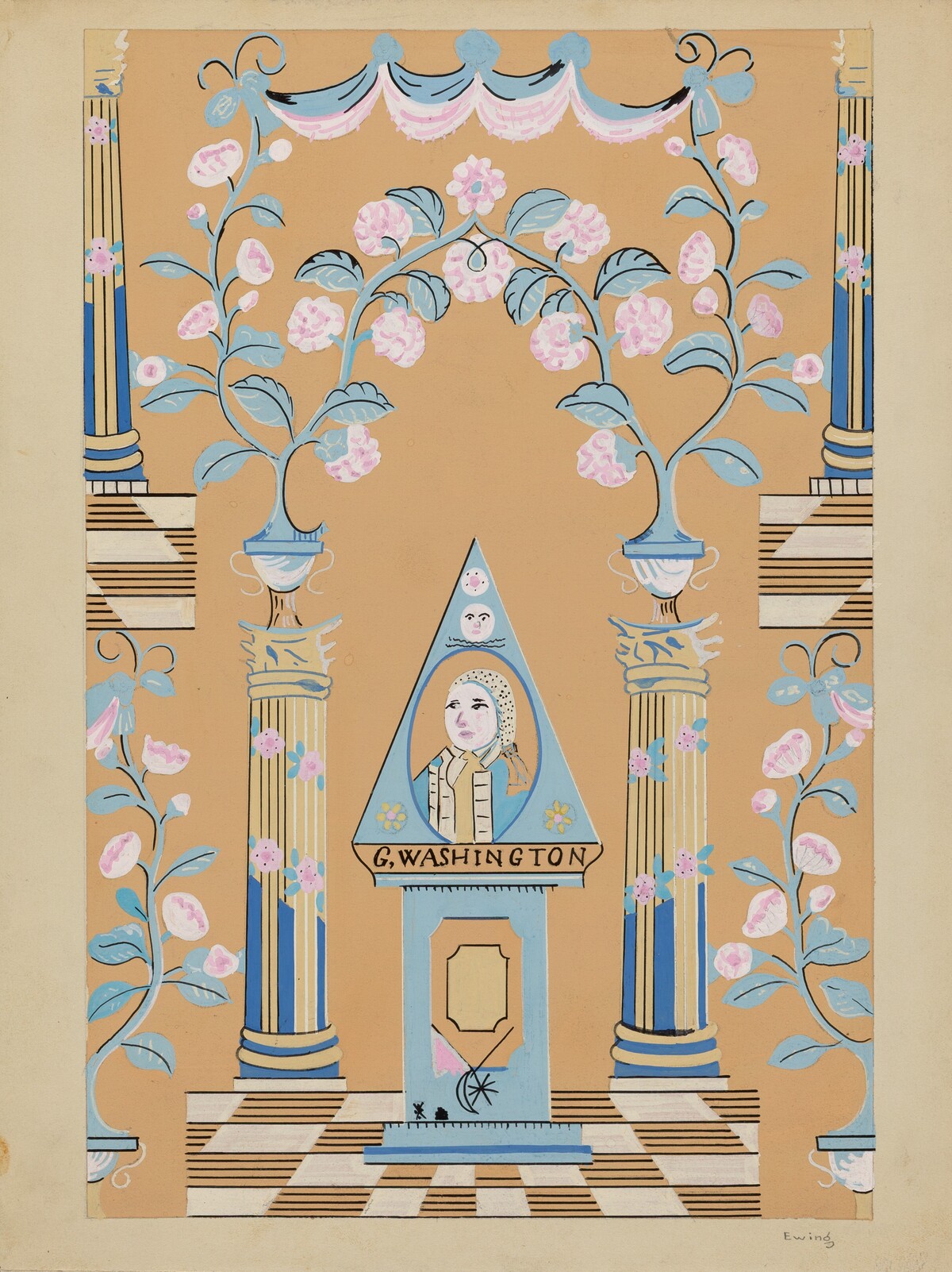 Wall Paper and Border