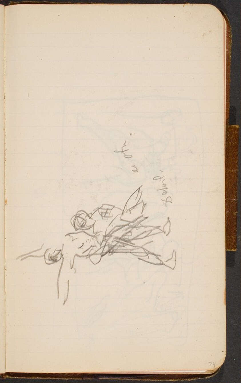 Zwei Figuren (Two Figures) [p. 74]