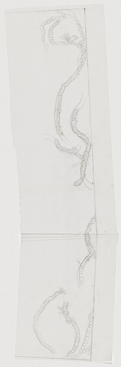 Pontchartrain [preparatory drawing for panel B]