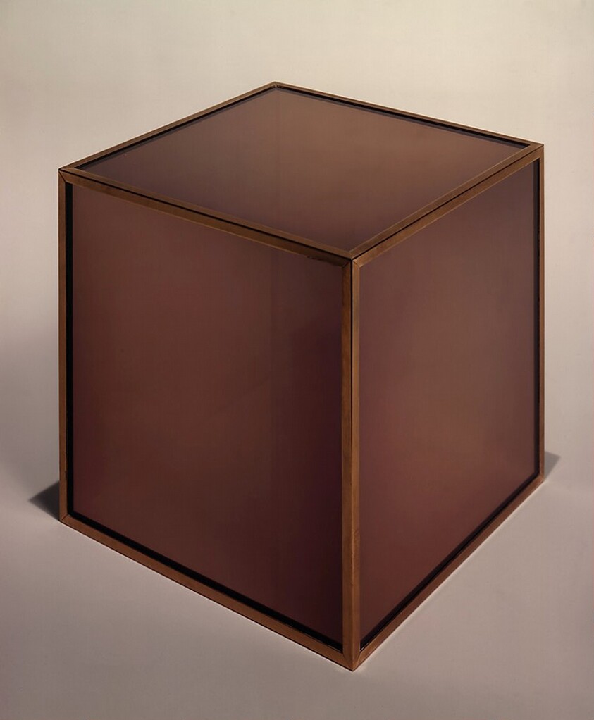 Chrome and Glass Construction