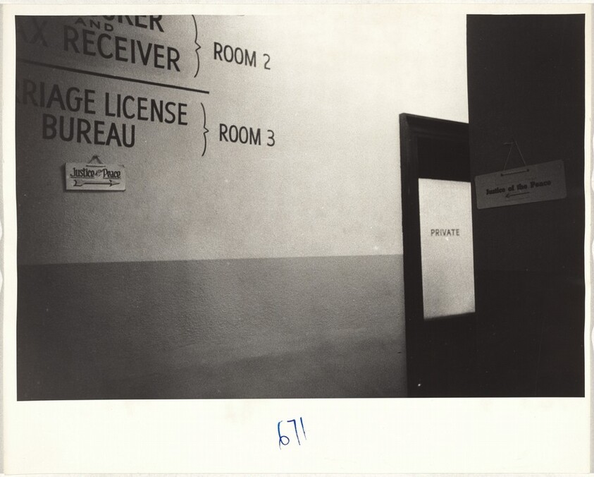 Marriage bureau--Reno, Nevada