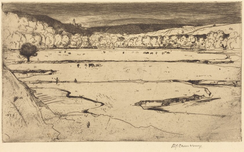 The Windings of the Wye, near Bakewell