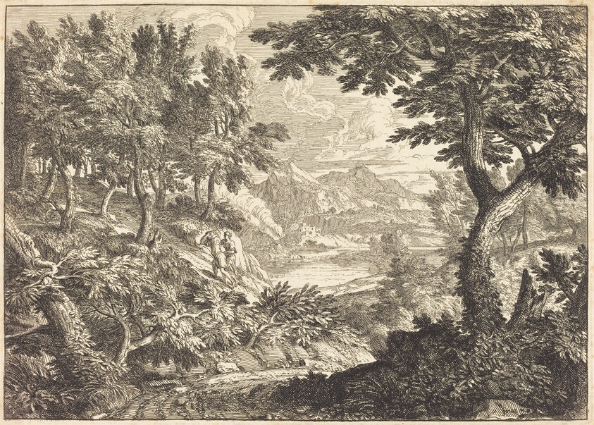 Landscape with Travelers