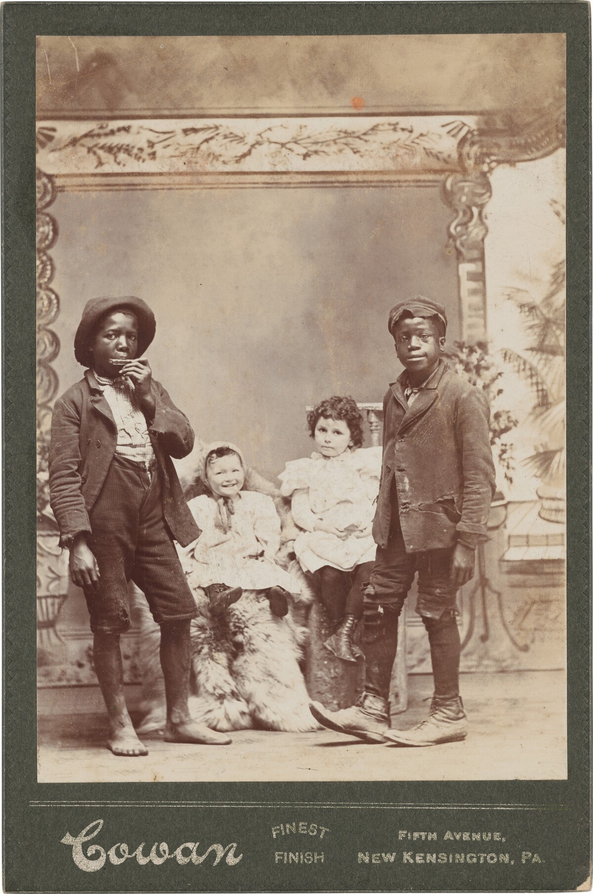 Portrait of Four Children