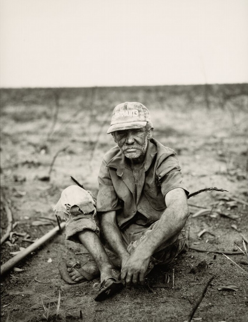 Mauro Ferreira das Neves Works as a Migrant Laborer Burning and Clearing the Land on the Farms around Grande Sertão Veredas National Park, Brazil