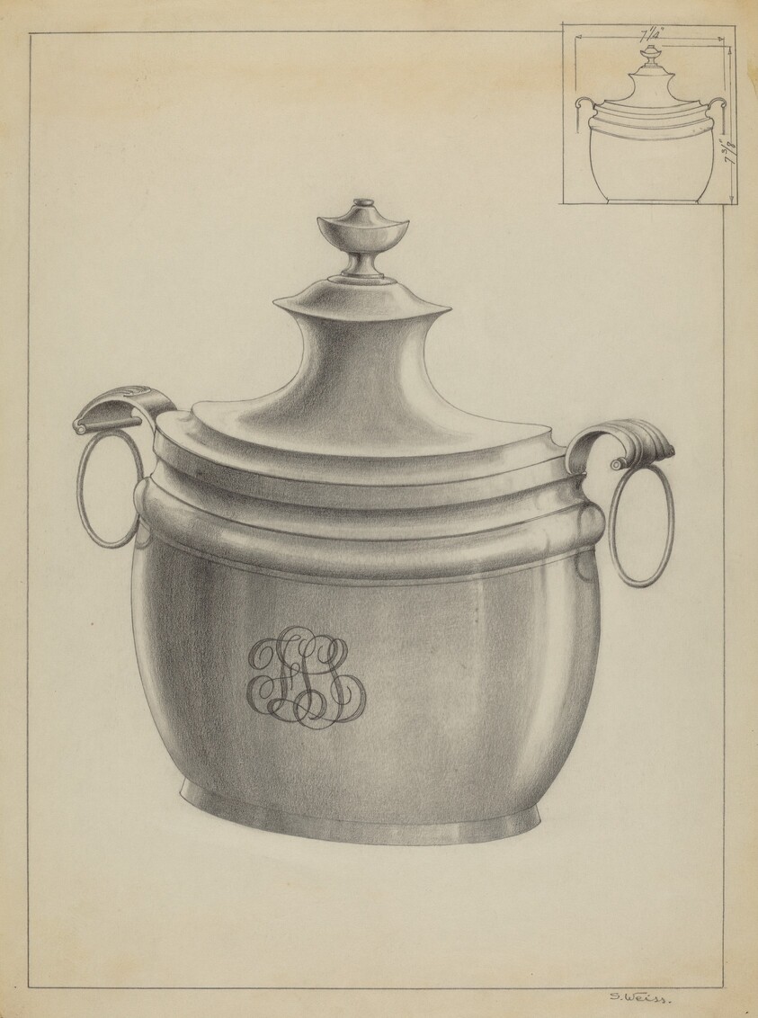 Silver Sugar Bowl