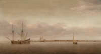 View of Hoorn, Abraham de Verwer, c. 1650