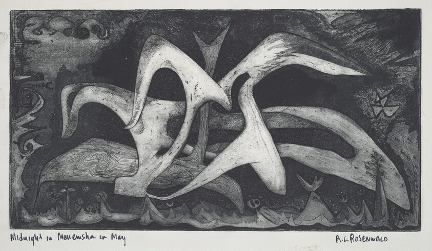 Midnight in Menemsha in May