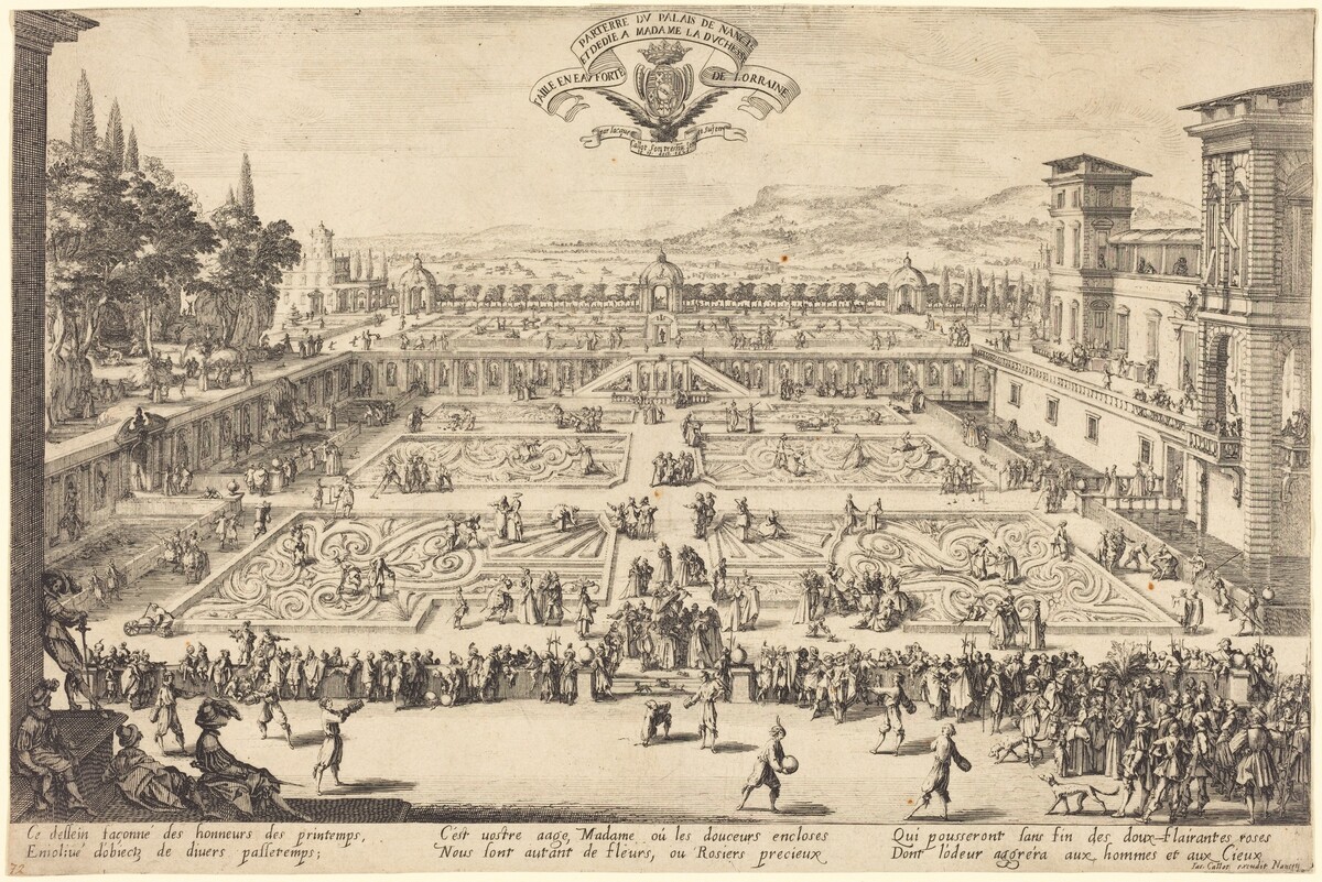 The Palace Gardens at Nancy
