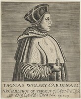 Thomas Wolsey, Cardinal, after Renold Elstrack