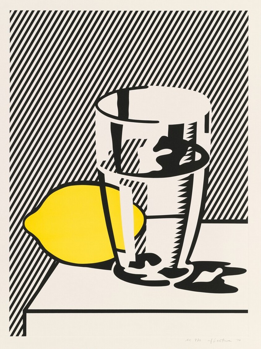 Untitled (Still Life with Lemon and Glass)