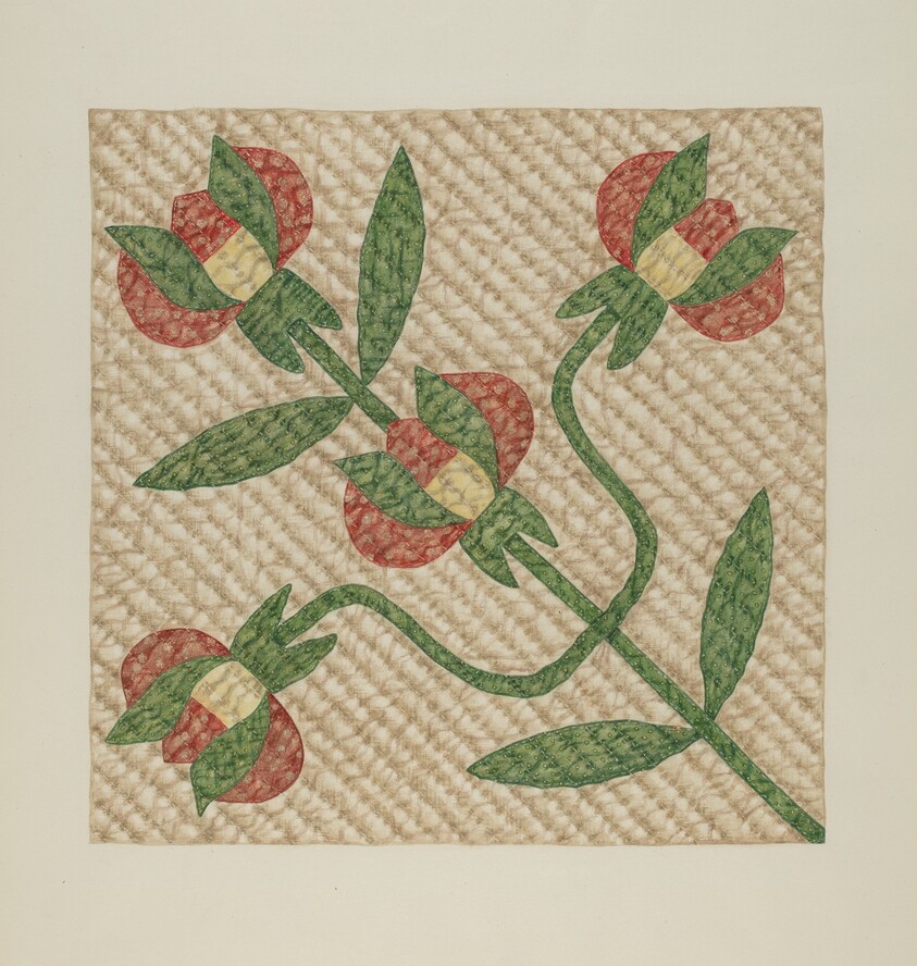 Tulip Pattern Quilt