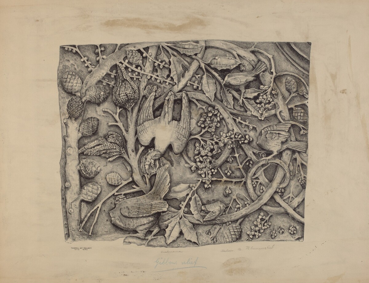 Carved Stone Pattern