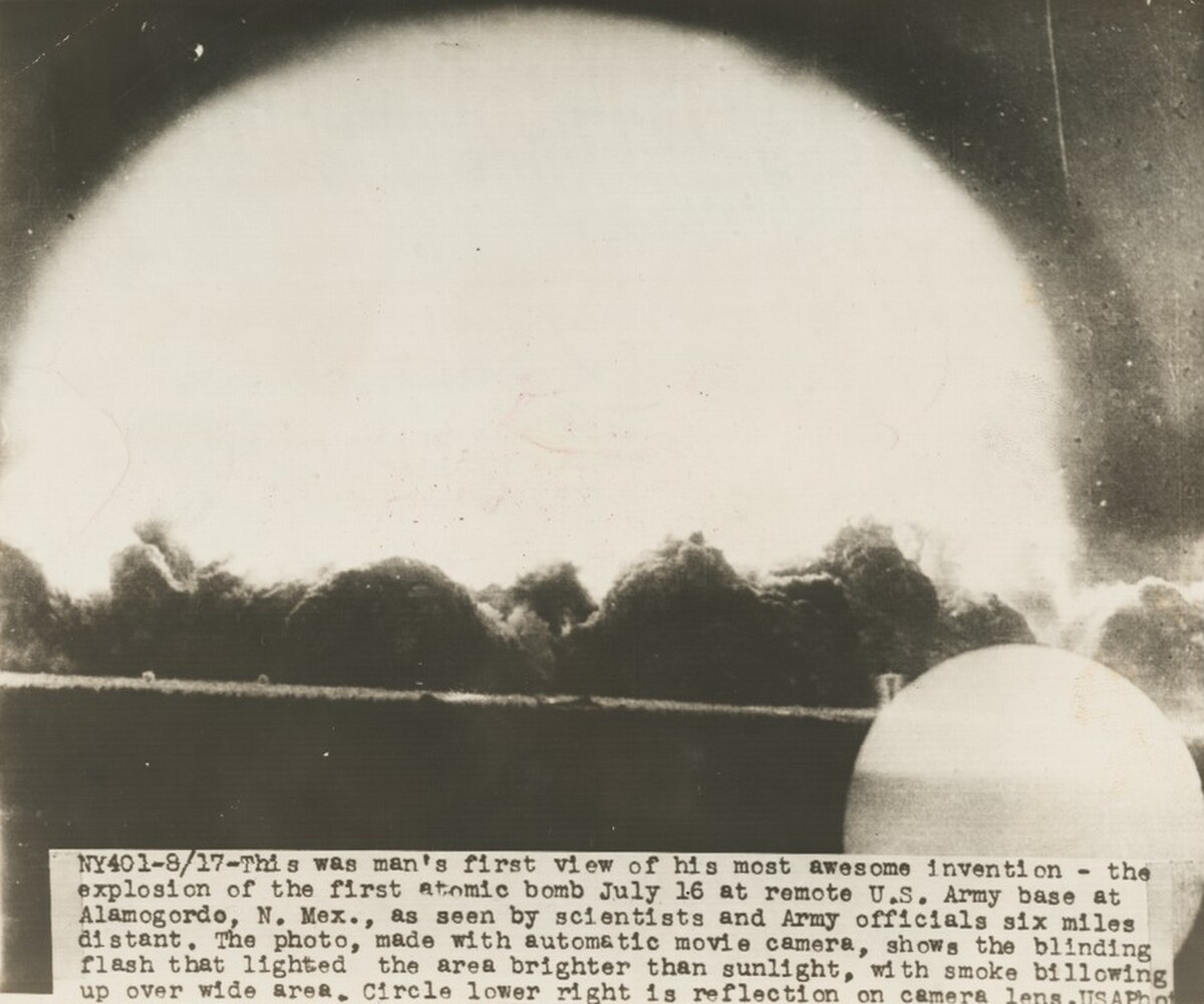 Title from caption on object: “This Was Man’s First View of His Most Awesome Invention...”