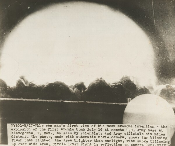 Title from caption on object: “This Was Man’s First View of His Most Awesome Invention...”