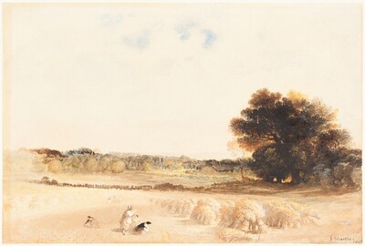 Gleaners in the Wheat Field, John Martin, 1847