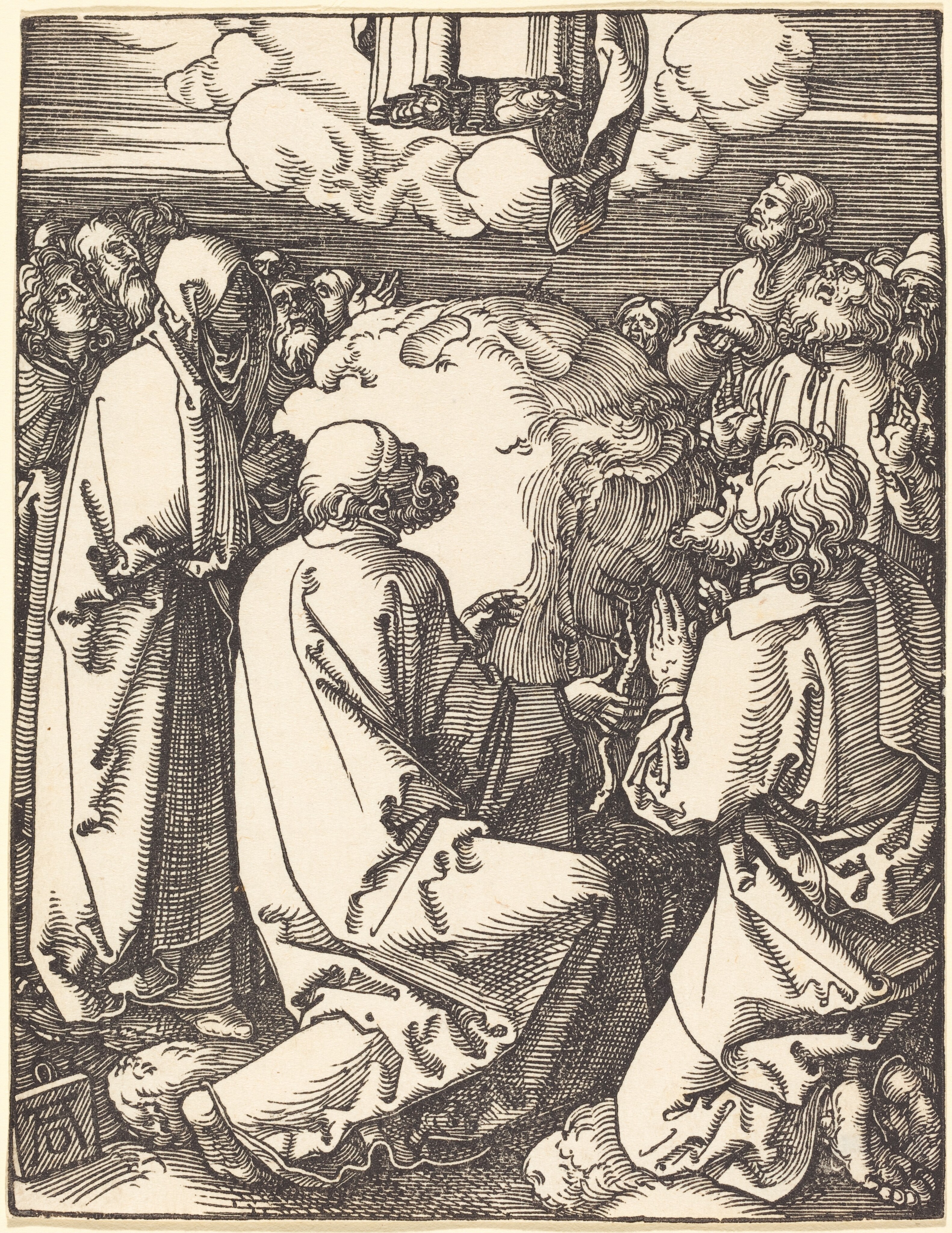 The Ascension by Albrecht Dürer
