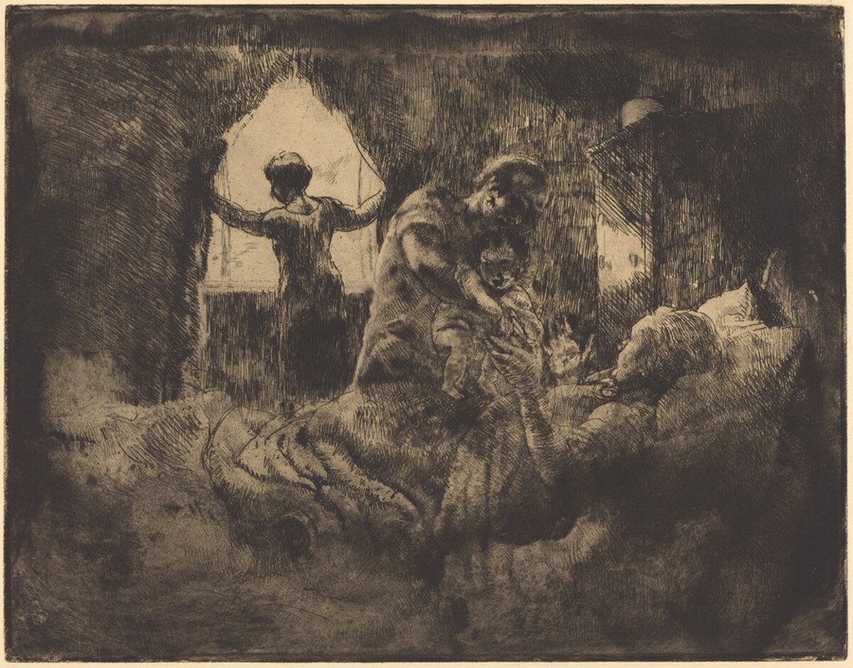 Greeting Grandmother (Le Bonjour à la Grand-mère)