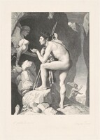 Oedipus (Oedipe), Ferdinand Gaillard, after Jean-Auguste-Dominique Ingres, 1876