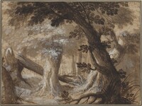 Forest Interior, Flemish 17th Century, c. 1610