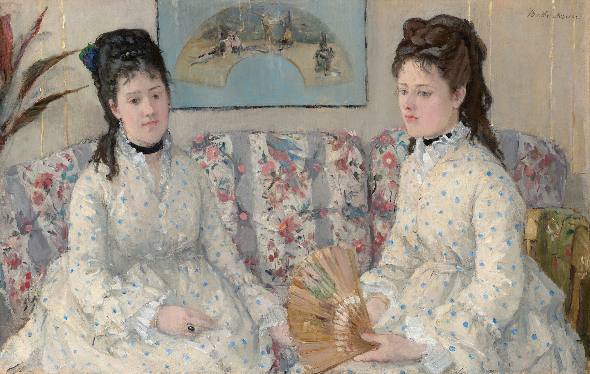 The Sisters, Berthe Morisot, 1869