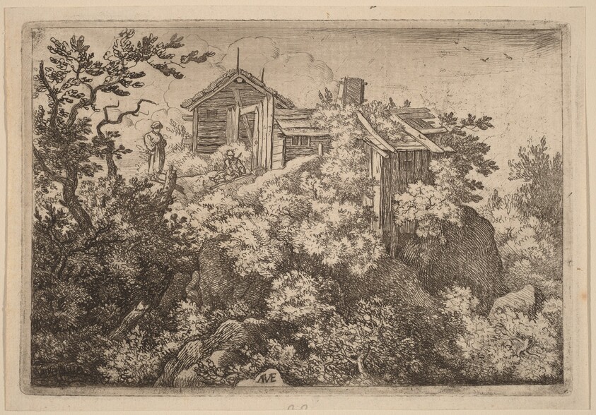 Three Cottages on a Rock