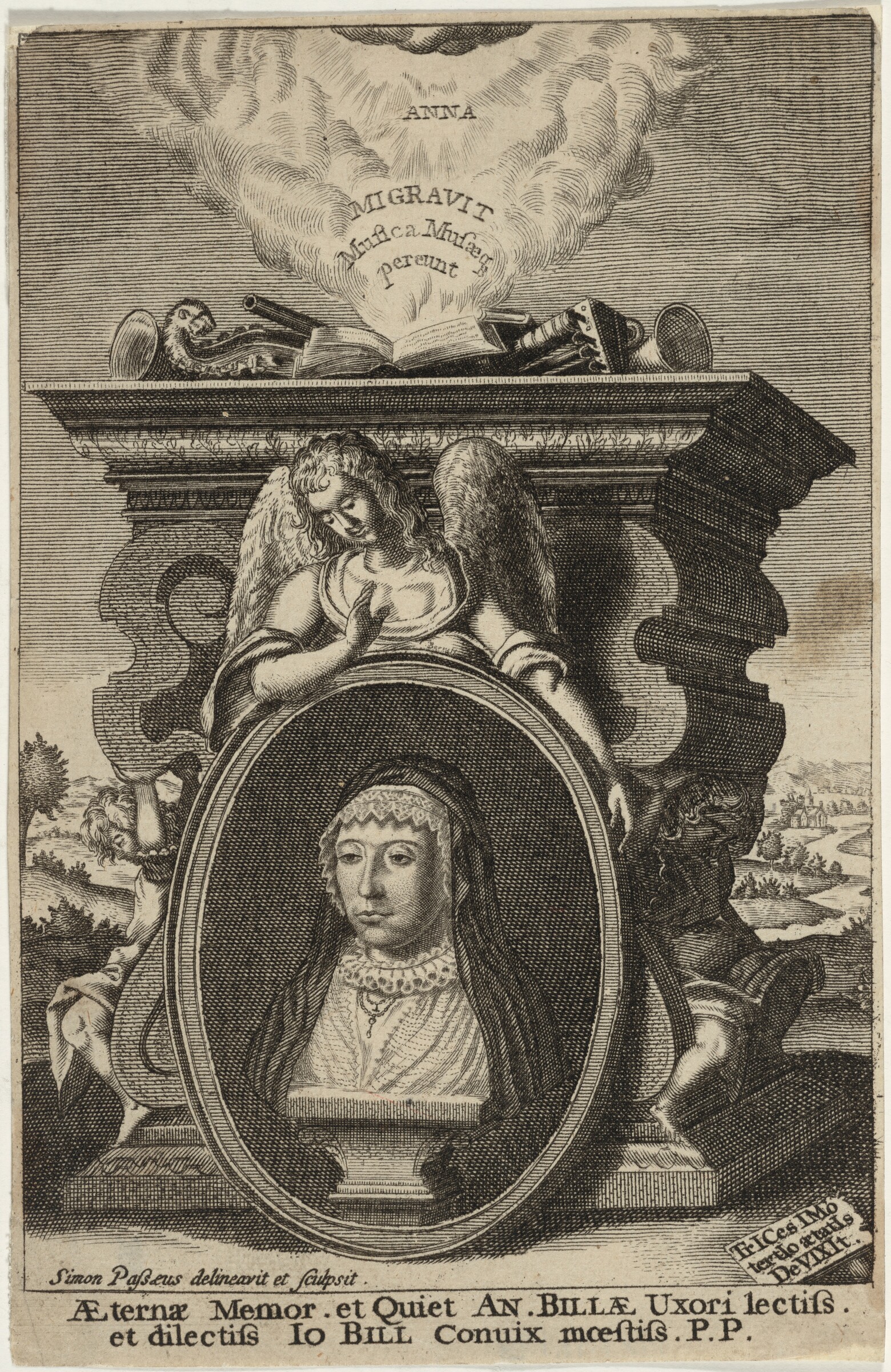 Anne Bill, Simon de Passe