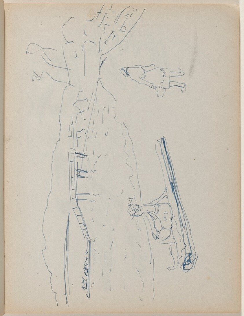 Two Figures by the Water