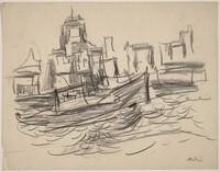 Untitled (Boat), John Marin