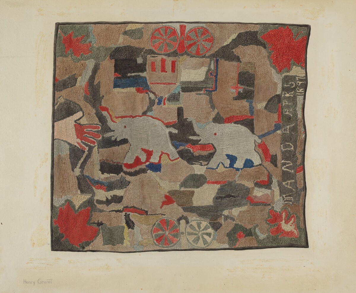 Hooked Rug