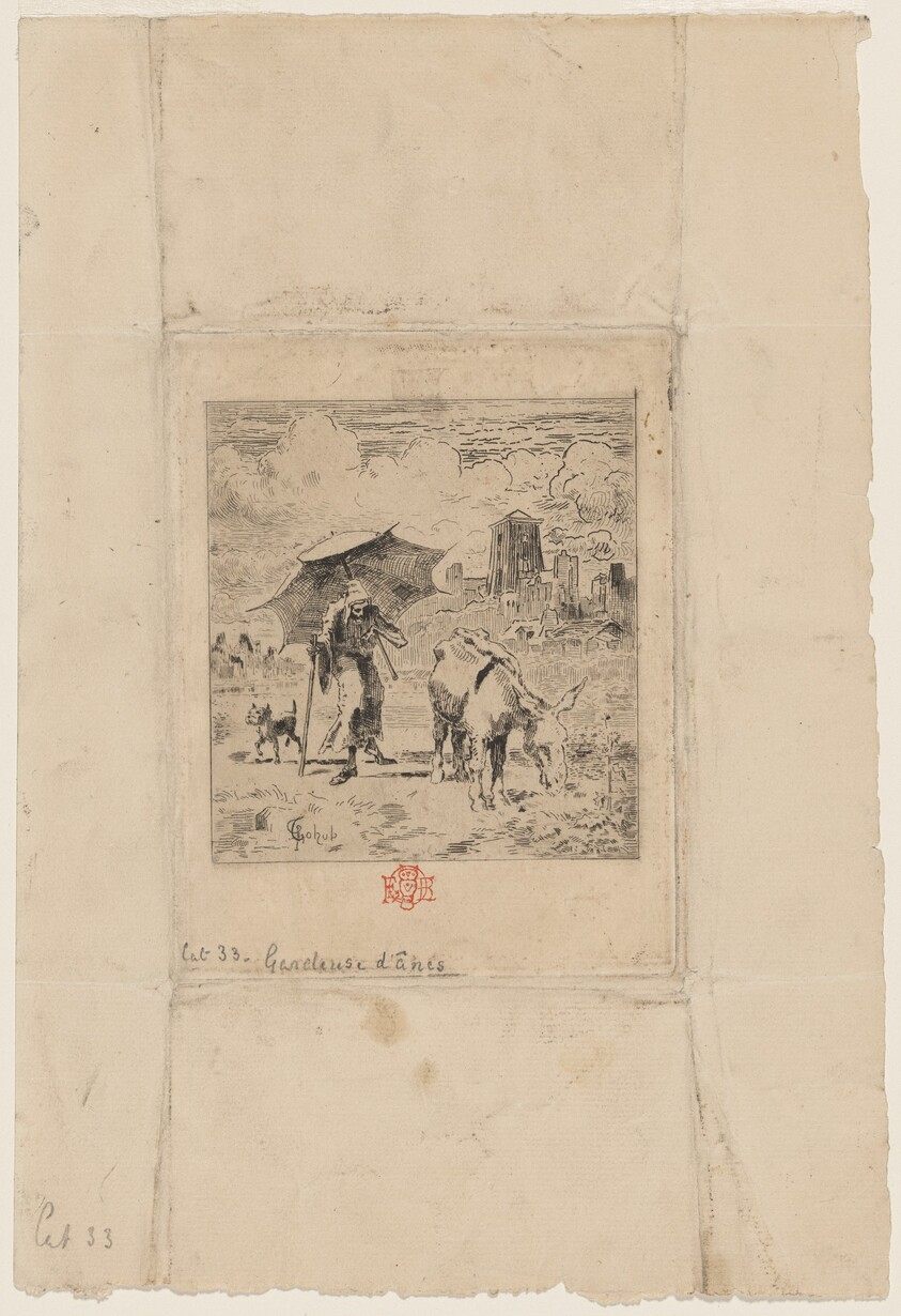 Gardeuse d'Anes Merchant (The Donkey Herder)