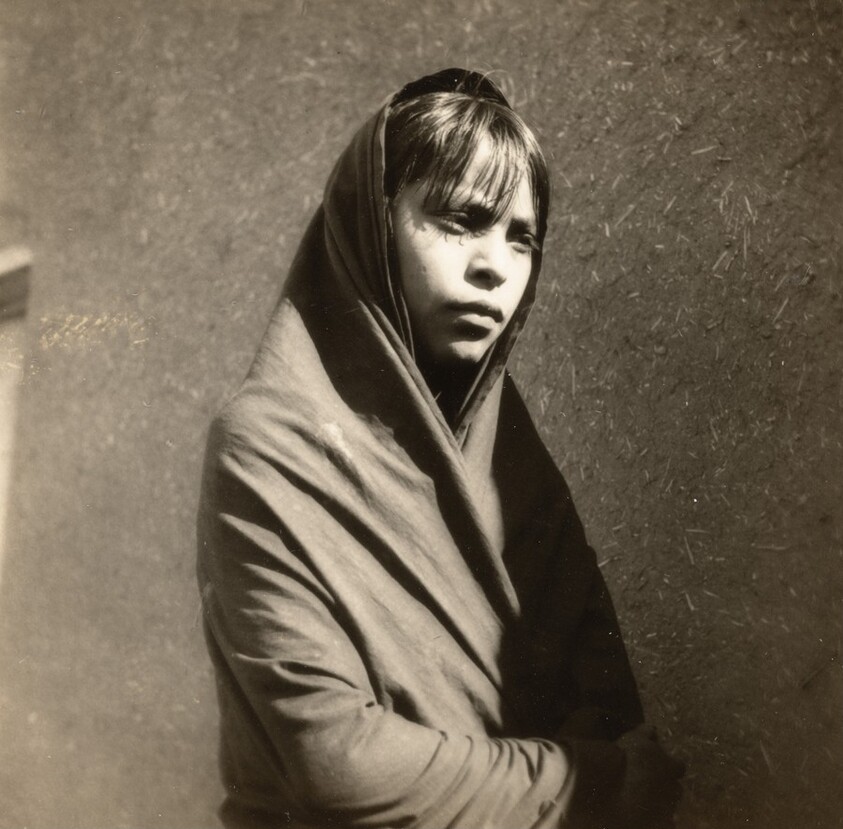 Native American Girl, Taos, New Mexico