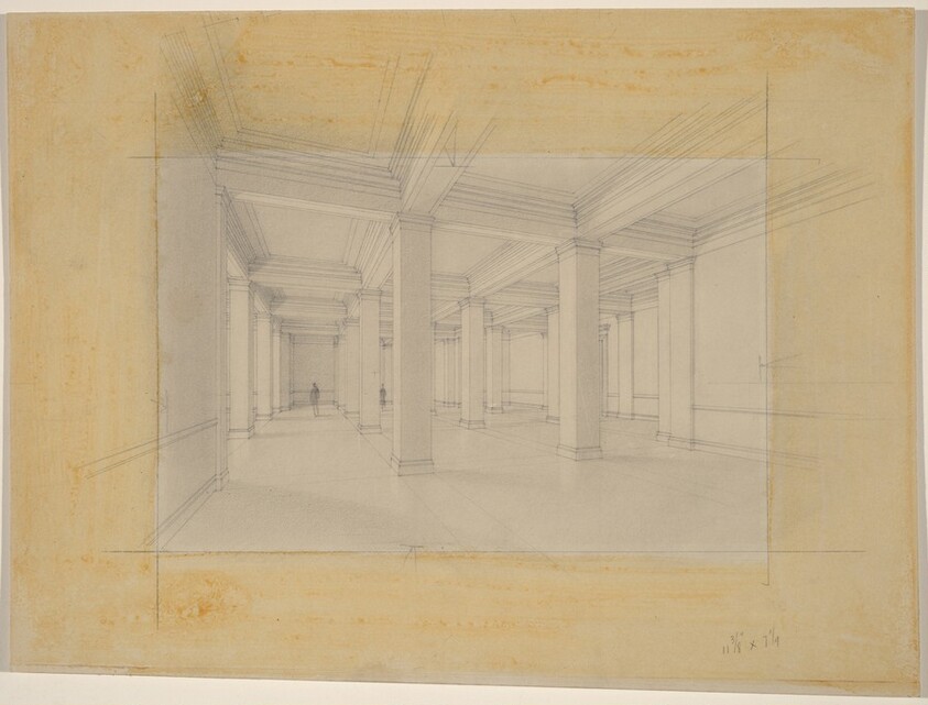 Central Lobby: Ground Floor, Scheme "B"