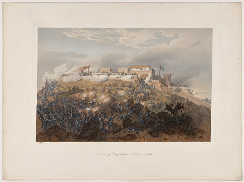 Storming of Chapultepec—Pillow's Attack