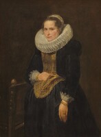 Portrait of a Flemish Lady, Sir Anthony van Dyck, probably 1618