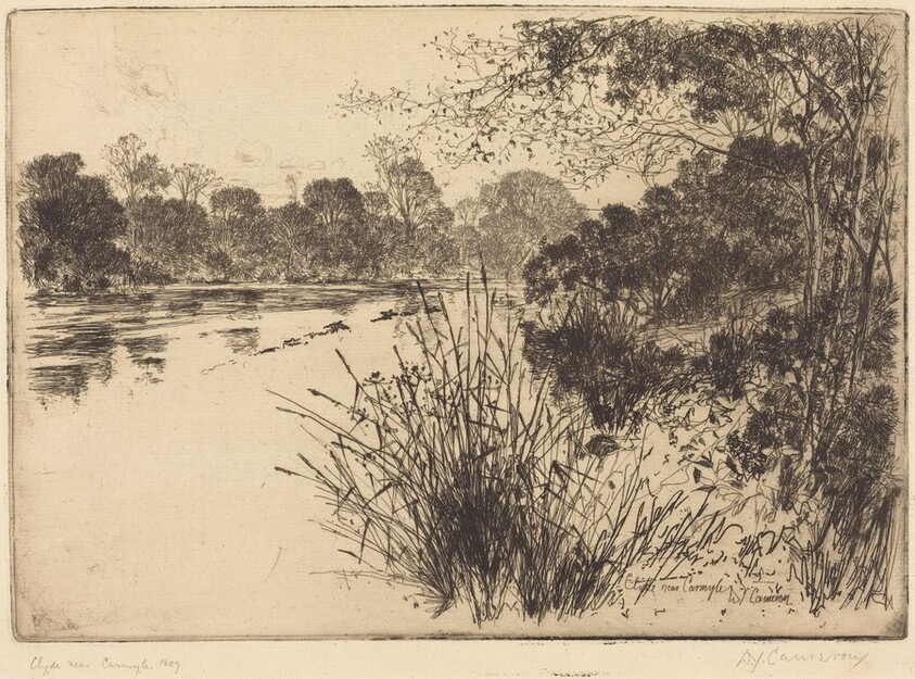 The Clyde near Carmyle