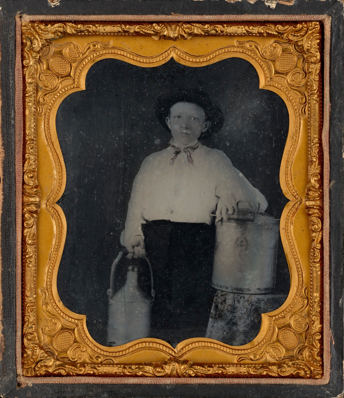 Portrait of an Oil Lamp Filler