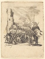 Christ Carrying the Cross, Jacques Callot, c. 1624/1625