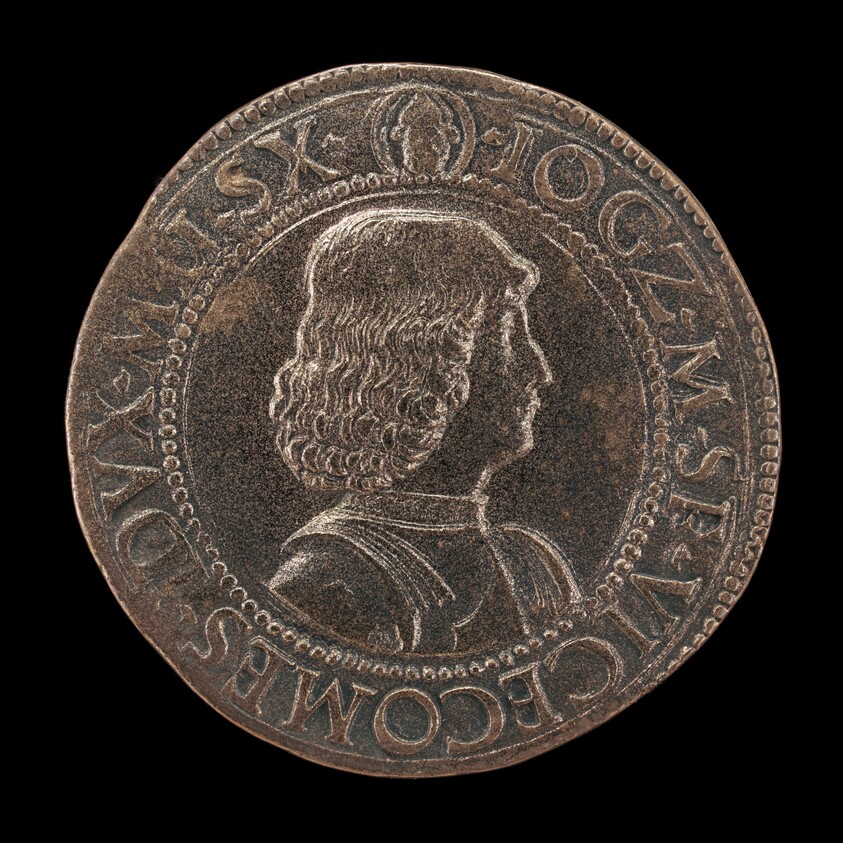 Giangaleazzo Maria Sforza, 1469-1494, 6th Duke of Milan 1476 [obverse]