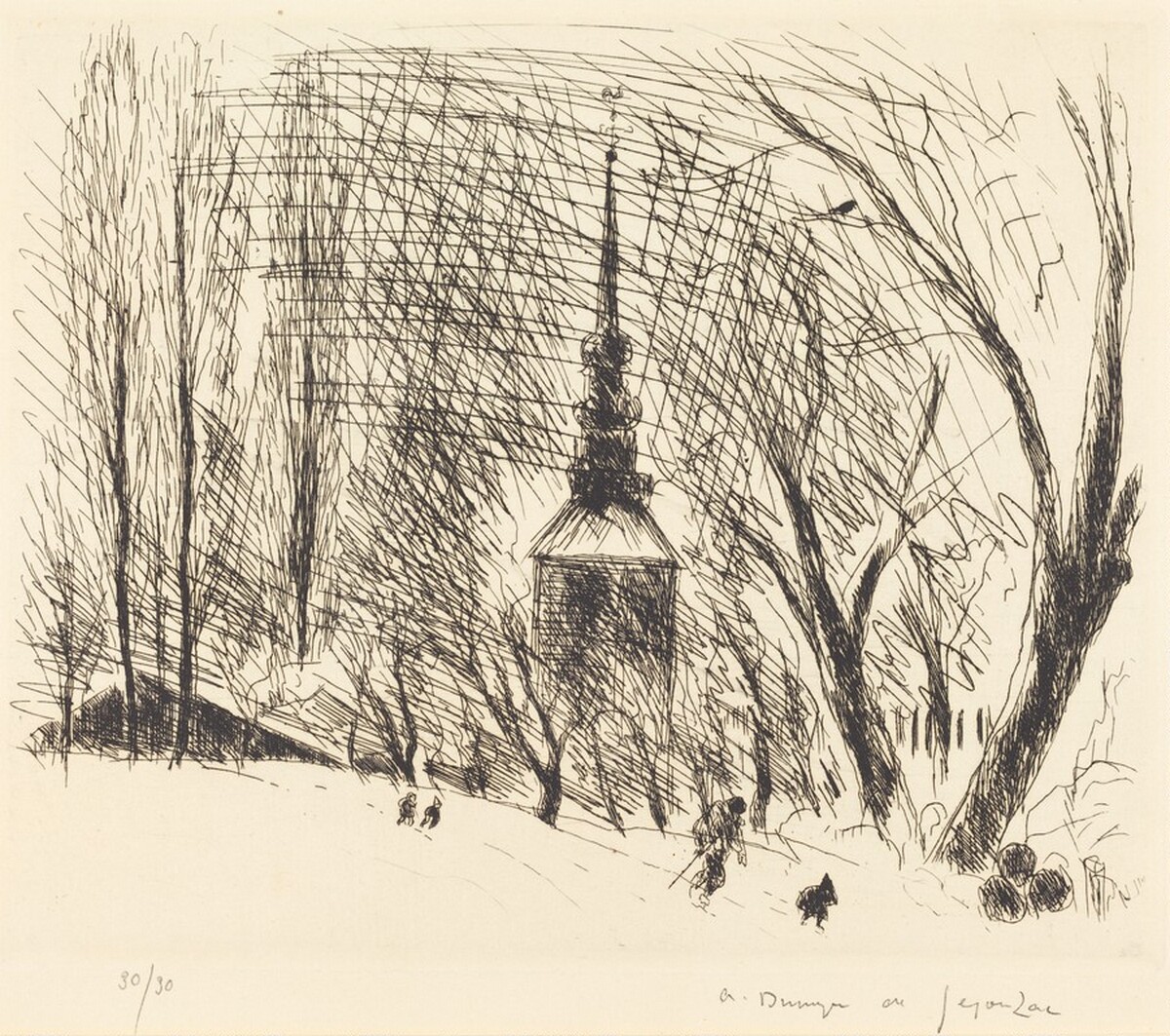 The Church of Megeve (L'Eglise de Megeve)