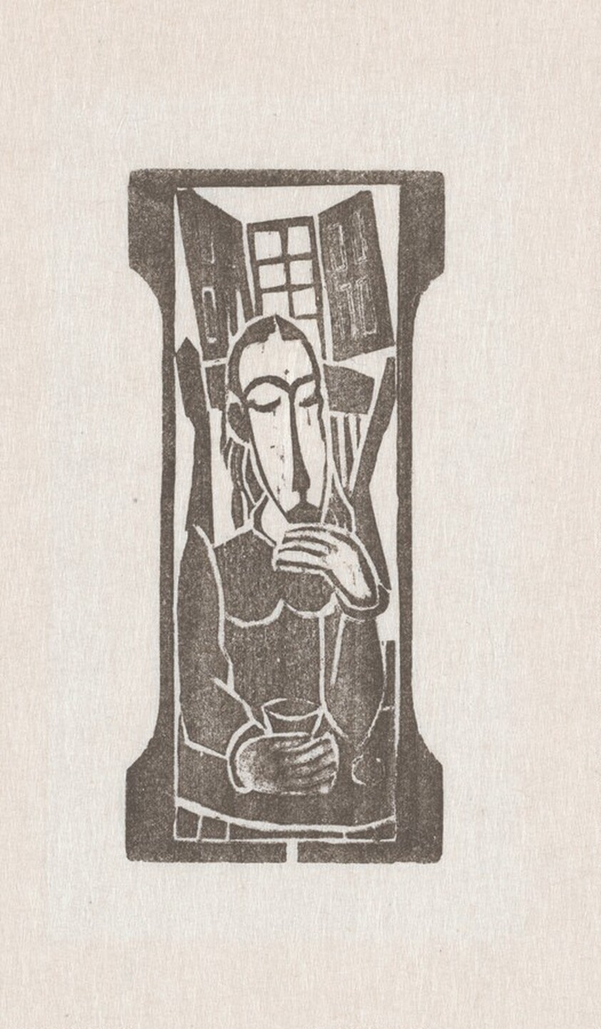 Woman Seated at Table