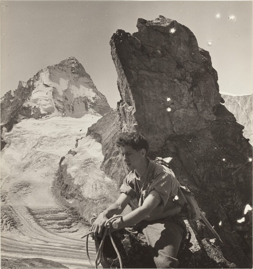 Robert Frank in the Swiss mountains