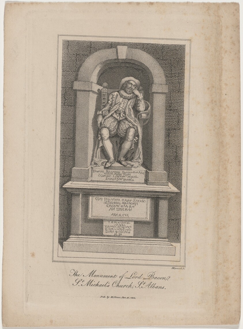 The Monument of Lord Bacon, Saint Michael's Church