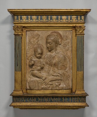 Madonna and Child with Angels, after Antonio Rossellino, c. 1470