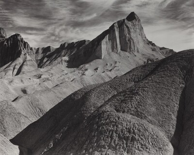 Manly Beacon,  Death Valley National Monument, California, Ansel Adams, c. 1952, printed 1981